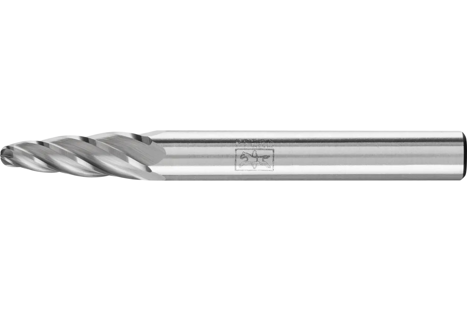 Picture of Pferd Carbide Bur SF-1 Tree Shape ALU Cut 1/4" x 5/8" x 1/4" Shank